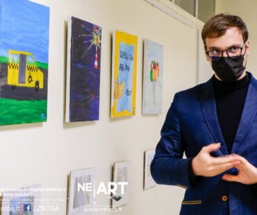 2021.12.30 NeiArt.lt parodos atidarymas Marijampolėje